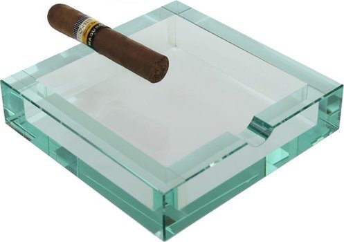 adorini Bloq Zigarren Aschenbecher Kristall