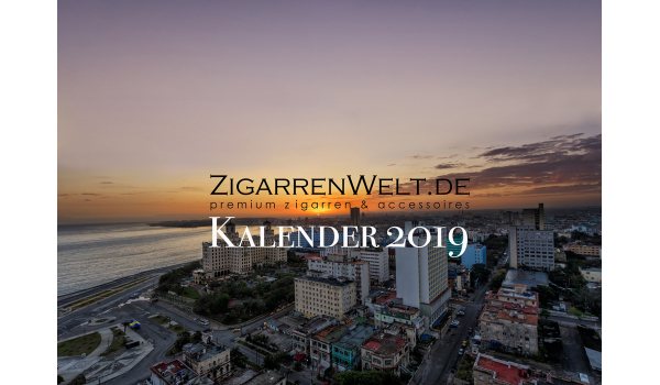 ZigarrenWelt Wandkalender 2019