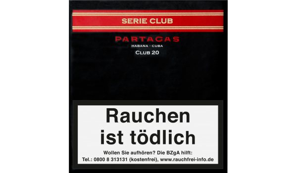Partagas Serie Club 20er Pkg - Zigarillos