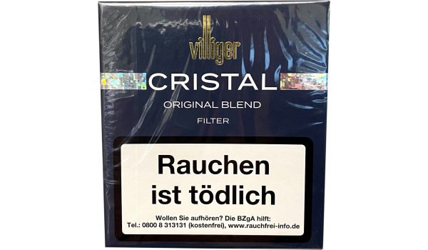 Villiger Cristal Original Blend Filter Zigarillos 20-er