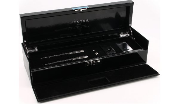 S.T. Dupont 007 Spectre Box mit Ligne 2 Feuerzeug, Füller & Kugelschreiber
