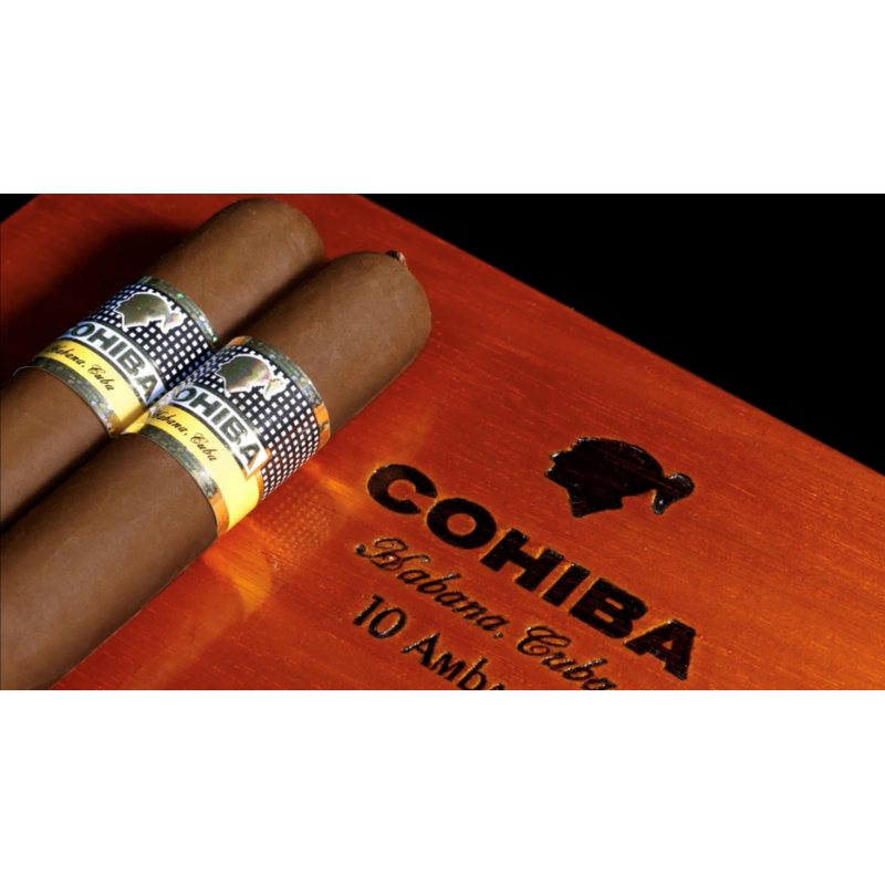 Cohiba 55th Anniversary Ovaler Aschenbecher für drei Zigarren