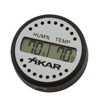 Xikar Digitalhygrometer PuroTemp rund