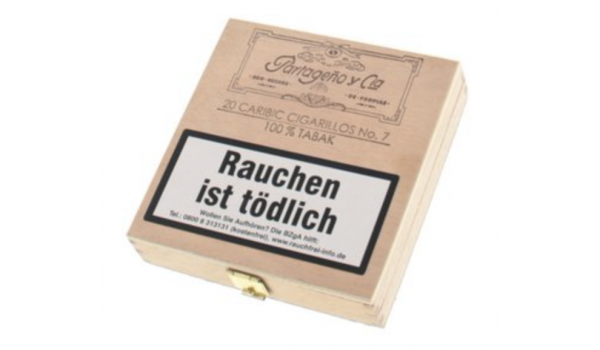 Partageno Cigarillos Cigarillo Caribic (7C) - 20er Kiste
