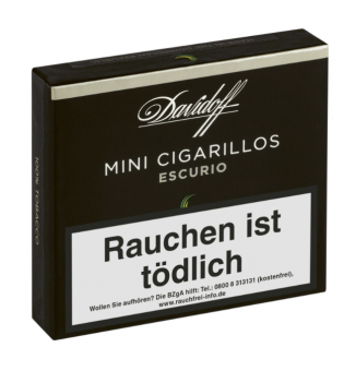 Davidoff Zigarillos Mini Cigarillos Escurio