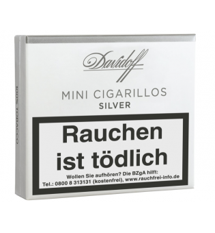 Davidoff Zigarillos Mini Cigarillos Silver