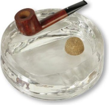 Clear Glass Pipe Ashtray