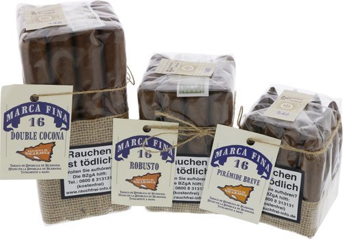 Zigarren der Serie Marca Fina Nicaragua