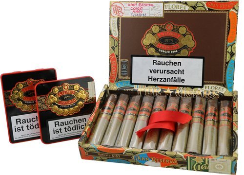 Zigarren der Serie A. Flores Gran Reserva Corojo