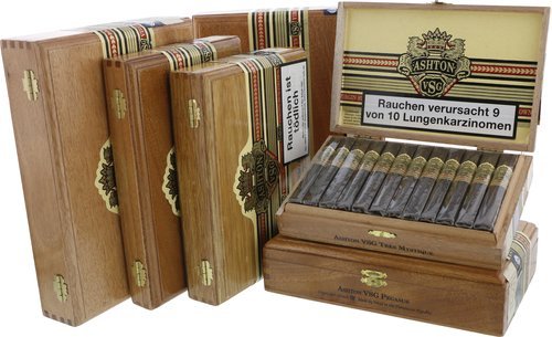 Zigarren der Serie Ashton VSG (Virgin Sun Grown)