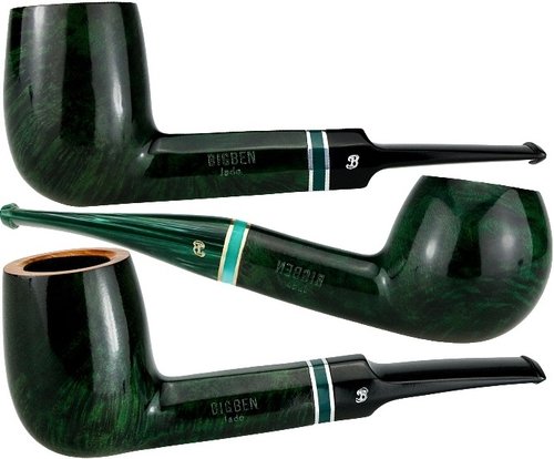 Pfeifen der Serie Big Ben Jade Pipes