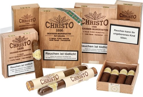 Zigarren der Serie Christo Zigarren