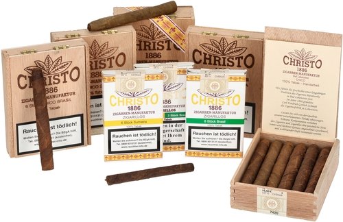 Christo Cigarillos Zigarillos der Serie Christo Cigarillos