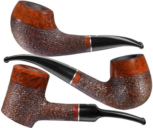 Pfeifen der Serie Vauen Mirage rustiziert