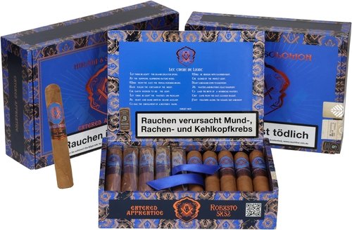 Zigarren der Serie Hiram & Solomon Entered Apprentice