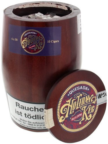 Quesada Holiday Keg Zigarren der Serie Quesada Holiday Keg