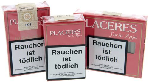 Zigarren der Serie Placeres Serie Roja
