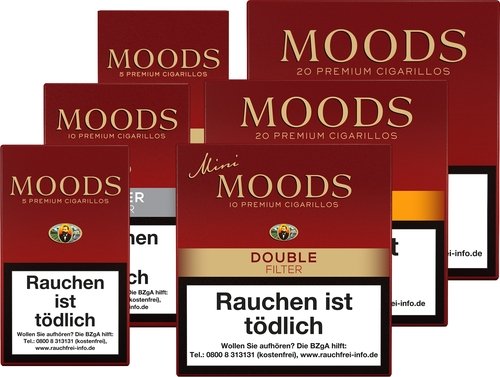 Moods Zigarillos Zigarillos der Serie Moods Zigarillos