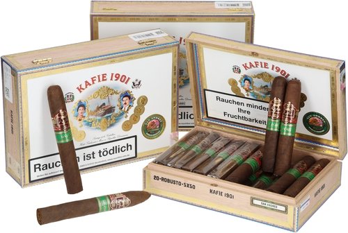 Zigarren der Serie Kafie 1901 San Andres