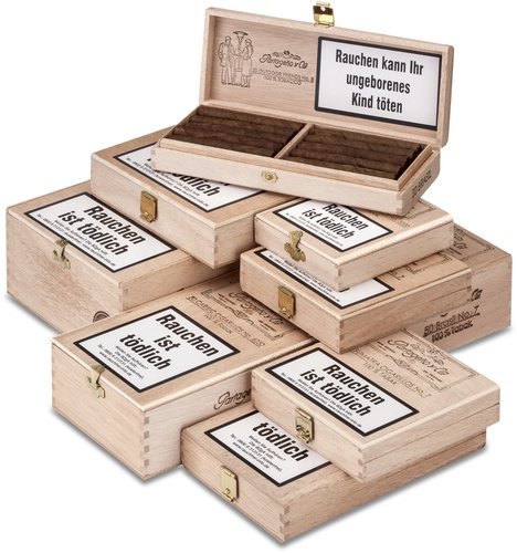 Zigarillos der Serie Partageno Cigarillos