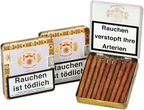Zigarillos der Serie Punch Zigarillos