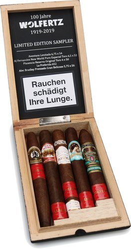 Zigarren der Serie Wolfertz Sampler