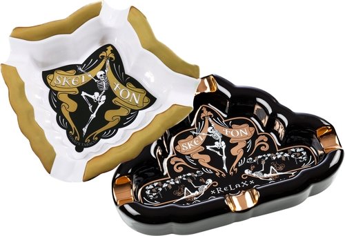 Zigarrenzubehör der Serie Skelton ashtray