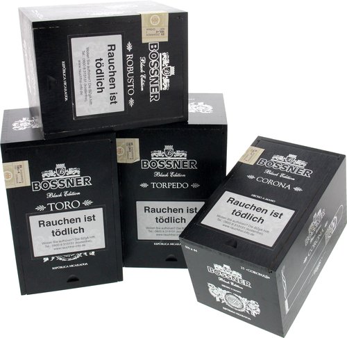 Bossner Black Edition (Nicaragua) Zigarren der Serie Bossner Black Edition (Nicaragua)