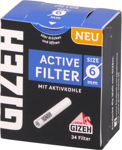 Pfeifenzubehör der Serie Gizeh Pfeifenfilter