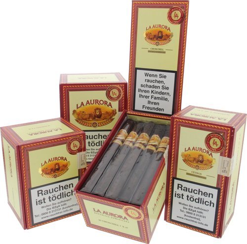 Zigarren der Serie La Aurora Maduro 1985