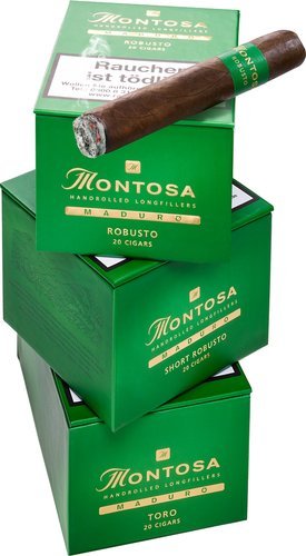 Montosa Maduro Zigarren der Serie Montosa Maduro