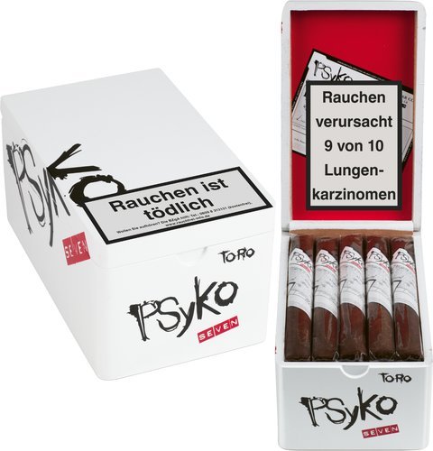 Zigarren der Serie Psyko Seven Natural