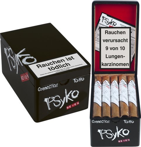 Zigarren der Serie Psyko Seven Connecticut