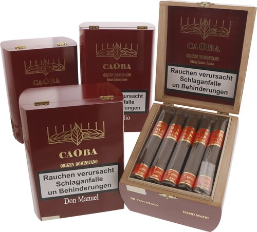 Zigarren der Serie Caoba Cigars