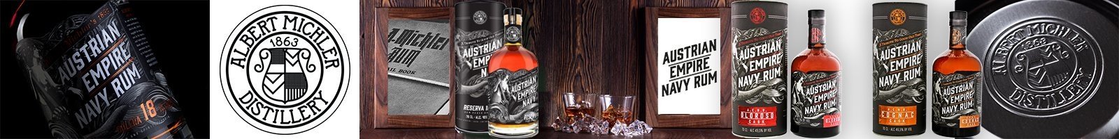 Austrian Empire Empire Navy Rum Spirituosen der Serie Austrian Empire Empire Navy Rum