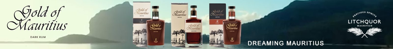 Gold of Mauritius Dark Rum Spirituosen der Serie Gold of Mauritius Dark Rum