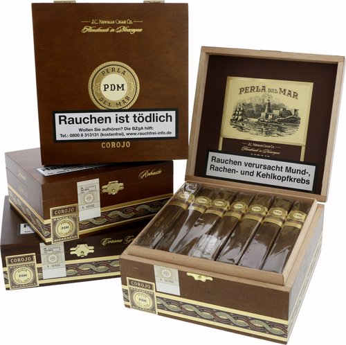 Zigarren der Serie Perla del Mar Corojo