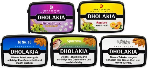 Dholakia snuff Tabak der Serie Dholakia snuff