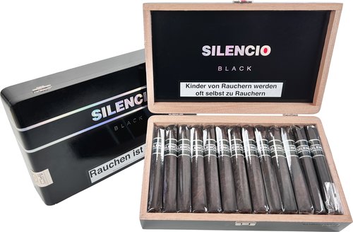 Zigarren der Serie Silencio Black