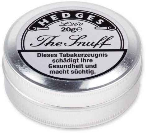 Tabak der Serie Hedges Snuff