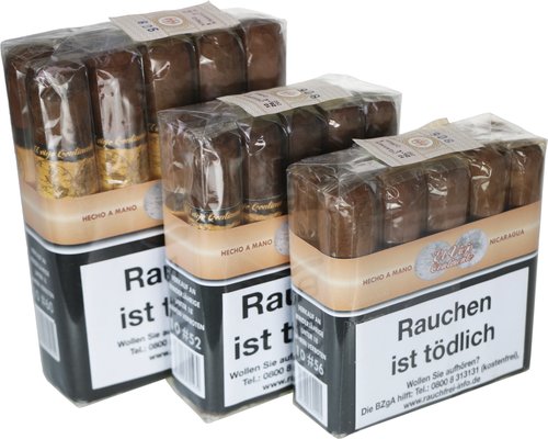 Zigarren der Serie El Viejo Continente Mediumfiller