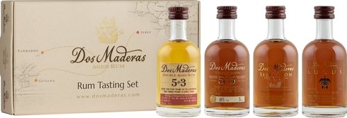 Spirituosen der Serie Dos Maderas Rum Tasting Sample