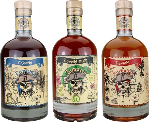 T. Sonthi Rum Spirituosen der Serie T. Sonthi Rum