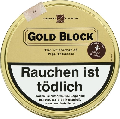 Tabak der Serie Gold Block Pfeifentabak