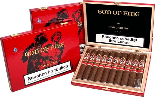Zigarren der Serie God of Fire By Don Carlos