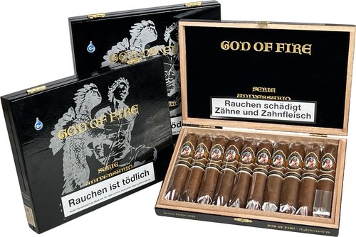 Zigarren der Serie God of Fire Serie Aniversario
