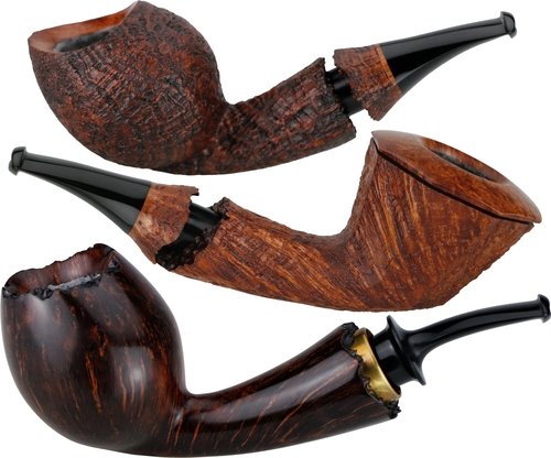 Pfeifen der Serie Ruetz Freehands