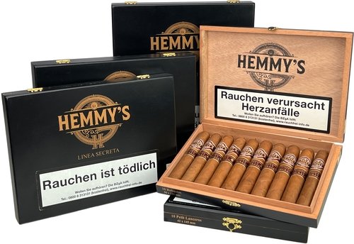 Zigarren der Serie Hemmys Linea Secreta