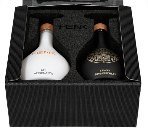 Spirituosen der Serie Henk Gin