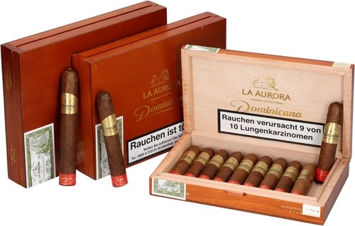 Zigarren der Serie La Aurora Dominicana
